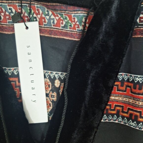 NWT Sanctuary long sleeve blouse size small - Picture 6 of 7